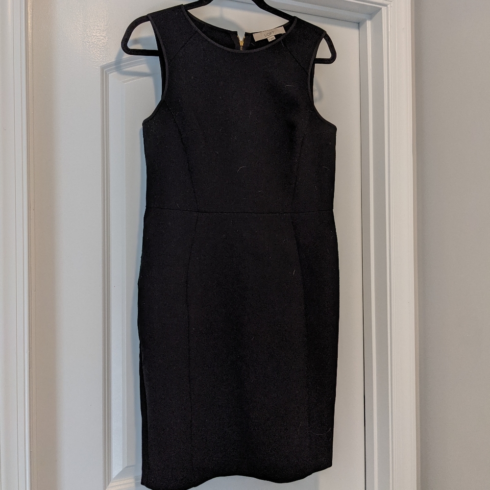 Loft Black Sheath Dress